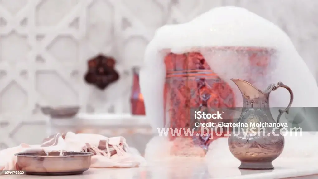 桑拿房内的蒸汽